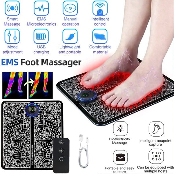 Elektrische Fußmassagematte – Entspannung für müde Füße